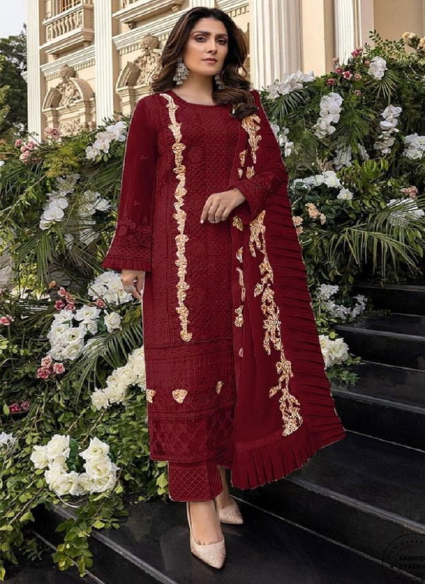 Serene S 50 W To Z Colors Wholesale Georgette Pakistani Salwar Suits
